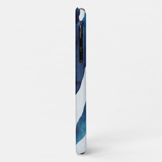 Blauwe schijf I Case-Mate iPhone Case (Achterkant/links)
