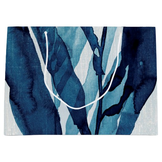 Blauwe schijf I Groot Cadeauzakje (Voorkant)