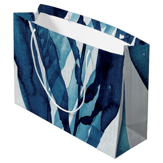 Blauwe schijf I Groot Cadeauzakje (Achterkant Gekanteld)