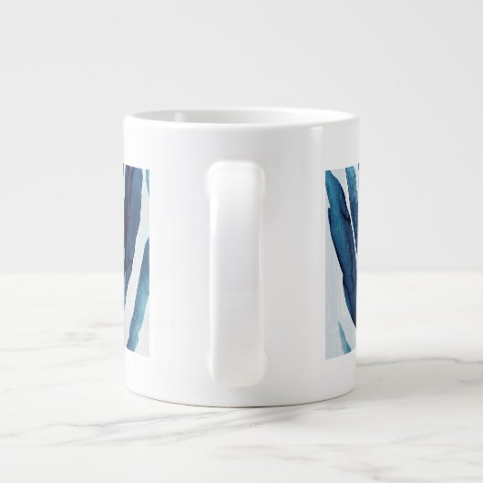 Blauwe schijf I Grote Koffiekop (Achterkant)