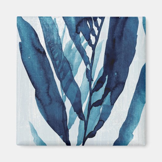 Blauwe schijf I Magneet (Voorkant)