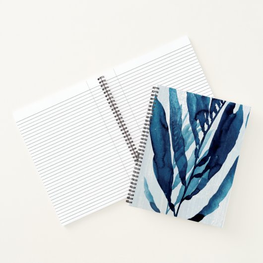 Blauwe schijf I Notitieboek (Binnen)