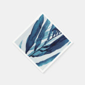 Blauwe schijf I Servet (Hoek)