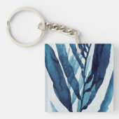 Blauwe schijf I Sleutelhanger (Voorkant)