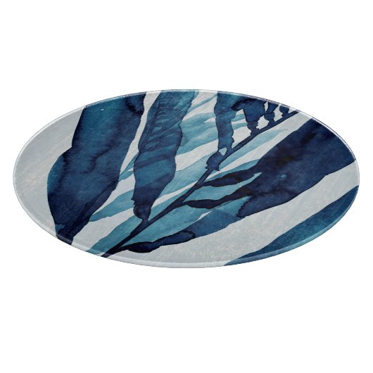 Blauwe schijf I Snijplank (Hoek)