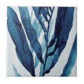 Blauwe schijf I Tegeltje (Voorkant)