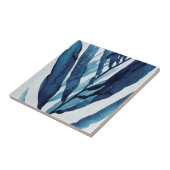 Blauwe schijf I Tegeltje (Zijkant)