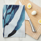 Blauwe schijf I Theedoek (Quarter Fold)