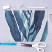 Blauwe schijf I Tissuepapier (Craft)