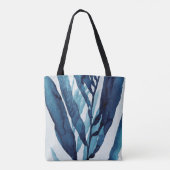 Blauwe schijf I Tote Bag (Achterkant)