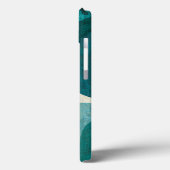 Blauwe schijven Case-Mate iPhone case (Achterkant / Links)