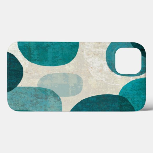 Blauwe schijven Case-Mate iPhone case (Achterkant (horizontaal))