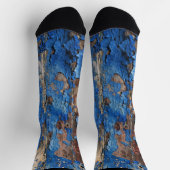 Blauwe schilderpeling van de verlichting van de ra sokken (Top)