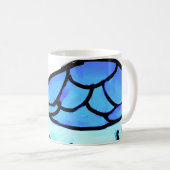 Blauwe Schildpad Koffiemok (Voorkant rechts)