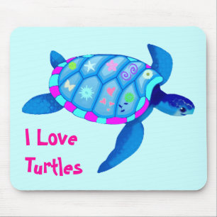 Blauwe schildpad Muismat