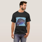 Blauwe Schildpad T-shirt (Voorkant volledig)