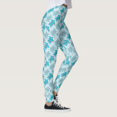 Blauwe schildpadden die Thunder_Cove zwemmen Leggings (Rechts)