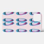 Blauwe schoenen Case-Mate iPhone case (Achterkant (horizontaal))