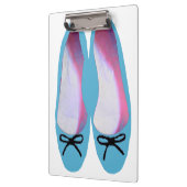 Blauwe schoenen klembord (Links)