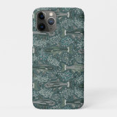 Blauwe School van Visbeekforel - NH State Fish Case-Mate iPhone Case (Achterkant)