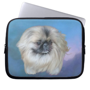 Blauwe Schoonheid Laptop Sleeve