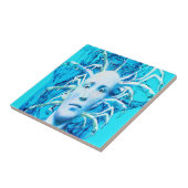Blauwe Schorpioen Tegeltje (Zijkant)