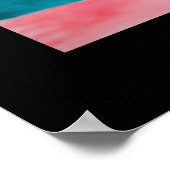 blauwe schors poster (Hoek)