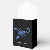 Blauwe Scorpion Bedankdoosjes (Geopend)