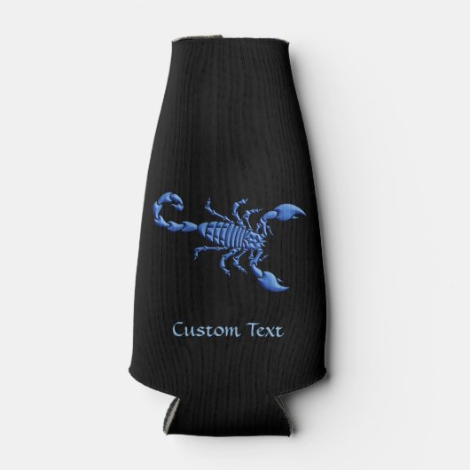 Blauwe Scorpion Flesjeskoeler (Voorkant)