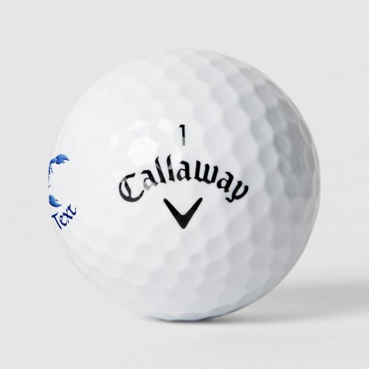Blauwe Scorpion Golfballen (Logo)