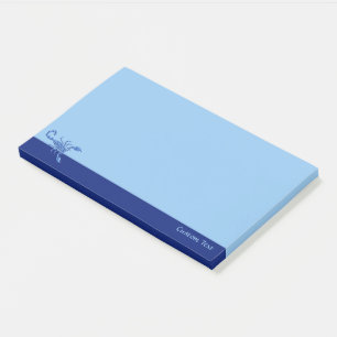Blauwe Scorpion Post-it® Notes