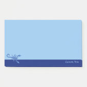 Blauwe Scorpion Post-it® Notes (Voorkant)