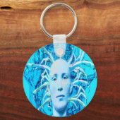 Blauwe Scorpion Sleutelhanger (Voorkant)