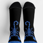 Blauwe Scorpion Socks Sokken (Top)