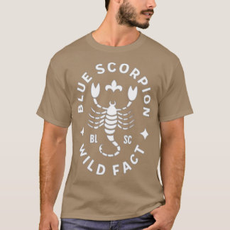 Blauwe Scorpion T-shirt
