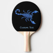 Blauwe Scorpion Tafeltennisbatje (Voorkant)