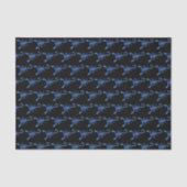 Blauwe Scorpion Tissuepapier (Voorkant)