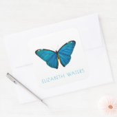BLAUWE SEAL STICKER : BLAUWE BUTTERFLES (Envelop)