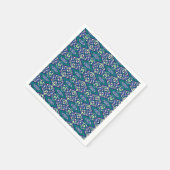 Blauwe servetten | Elegante leisteen, Navy & Royal (Hoek)