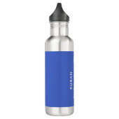 Blauwe set-apart aan YHVH Paleo Hebrew Waterfles (Links)