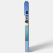 Blauwe Shades iPhone Hoesje (Achterkant / Links)