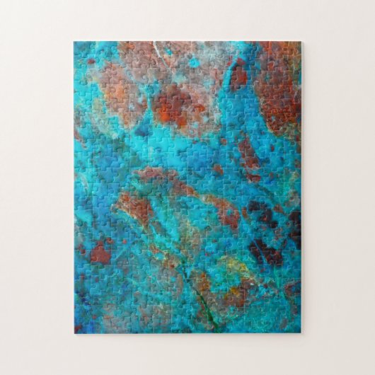 Blauwe Shattuckiet Legpuzzel (Verticaal)