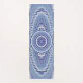 BLAUWE SHRI YOGA MAT (Voorkant)