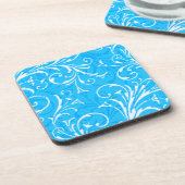 Blauwe sierOnderzetters Drankjes Onderzetter (Linkerzijde)