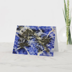 Blauwe siliet kaart