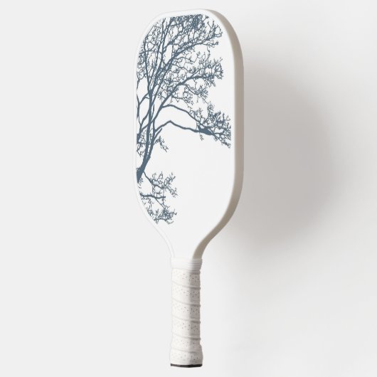 Blauwe Single Tree Boho Pickleball Paddle (Links)