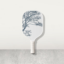 Blauwe Single Tree Boho Pickleball Paddle
