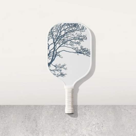 Blauwe Single Tree Boho Pickleball Paddle