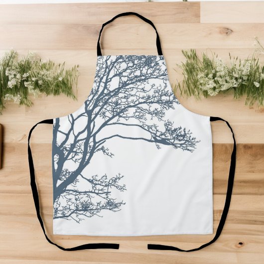 Blauwe Single Tree Boho Schort