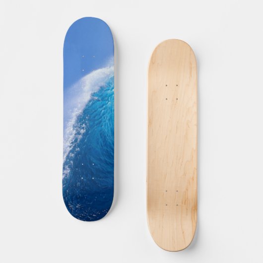 Blauwe skateboard (Voorkant)